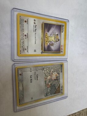 Pokemon Meowth Set 56/64 And Holo 69/112